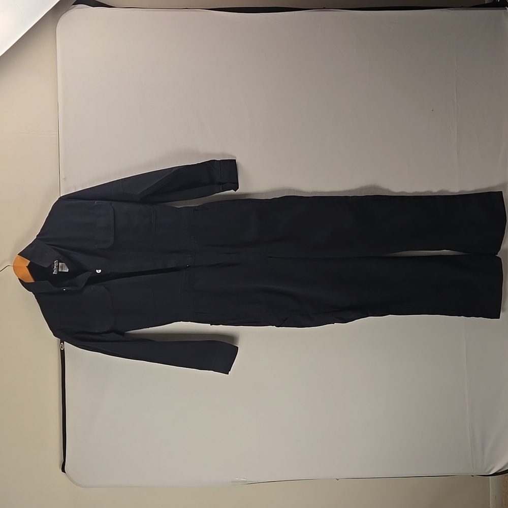 Men's Navy Mechanic Coverall Jumpsuit - Durable Workwear